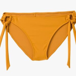 Prana Solid Atalia Bikini Bottom Deep Solstice Sz Small NWT